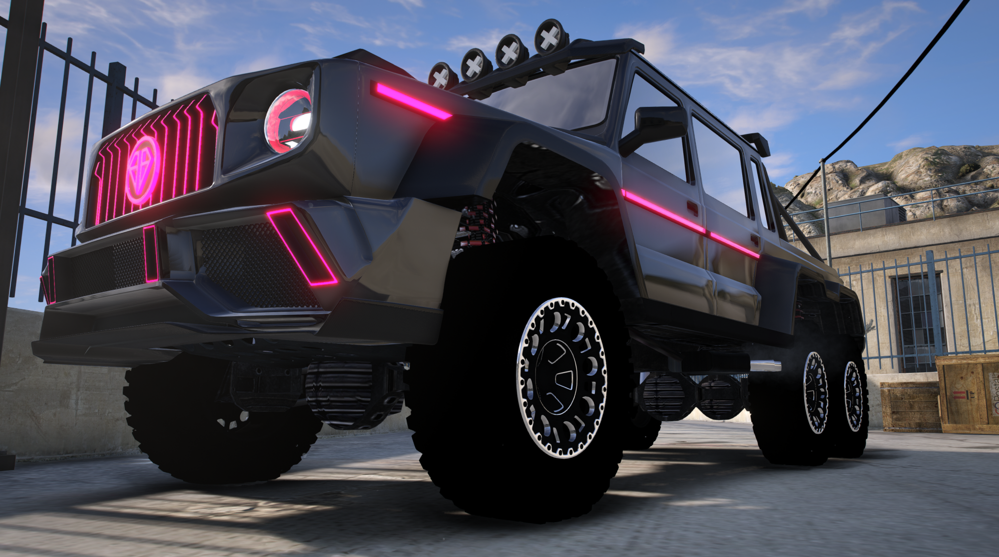 Benefactor Dubsta 6x6 Screenshot 5