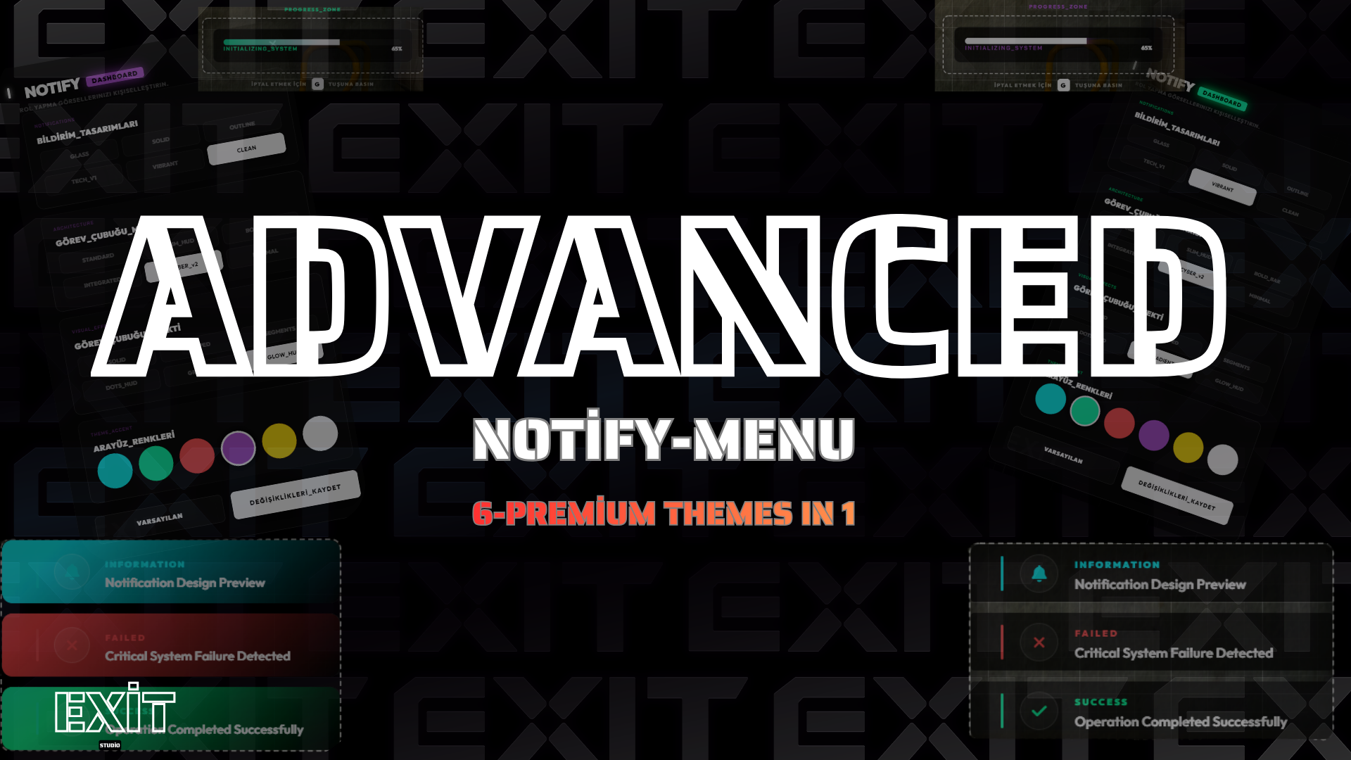 Advanced Notify & Progressbar - Open Source