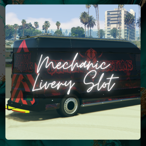 Mechanic Van Livery Slot preview