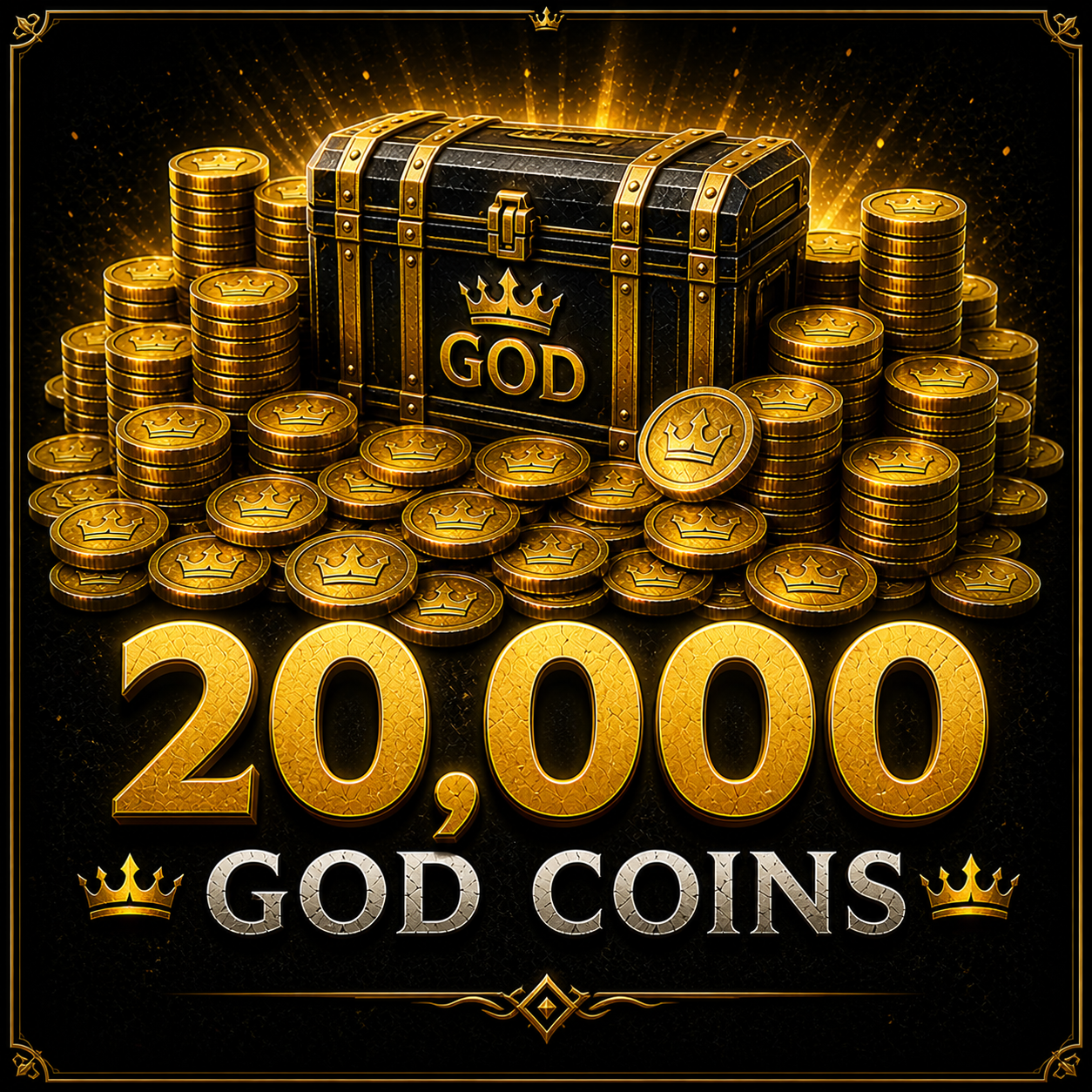 20,000  God Coins