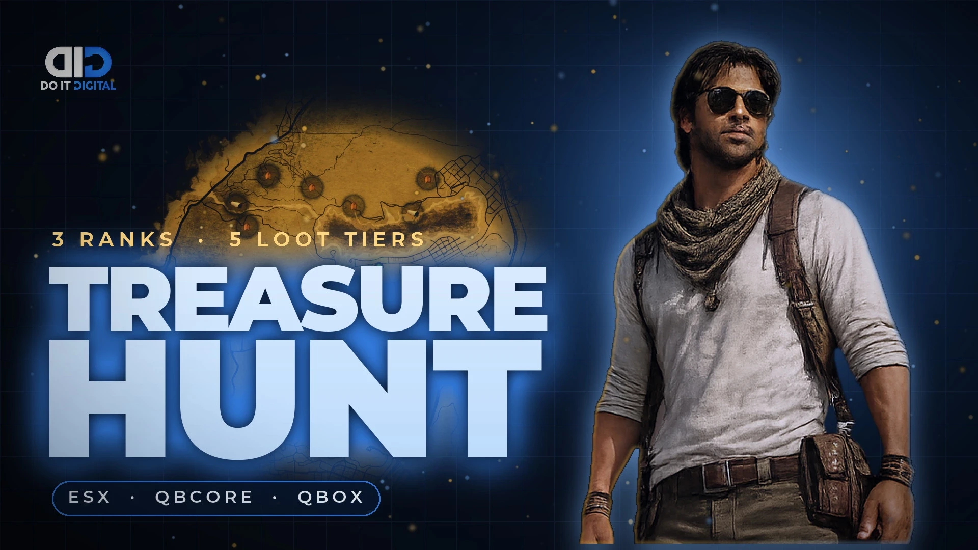 Fivem DoItDigital Treasure Hunt – Advanced Treasure Hunting Script for FiveM