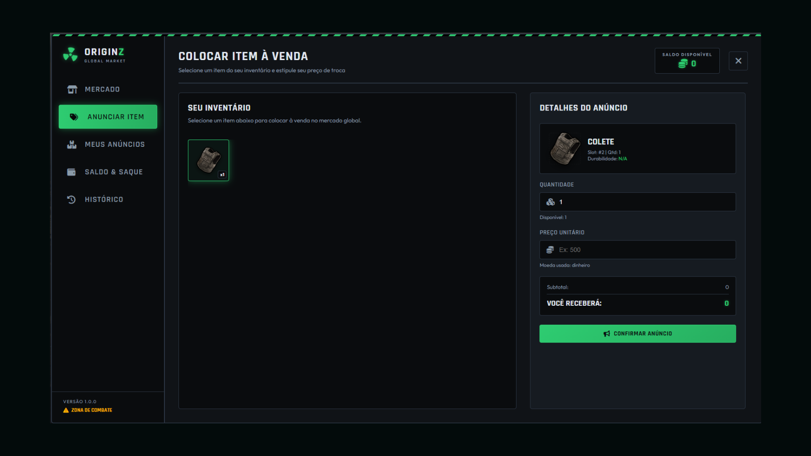 NFX Marketplace | Premium P2P Trading System