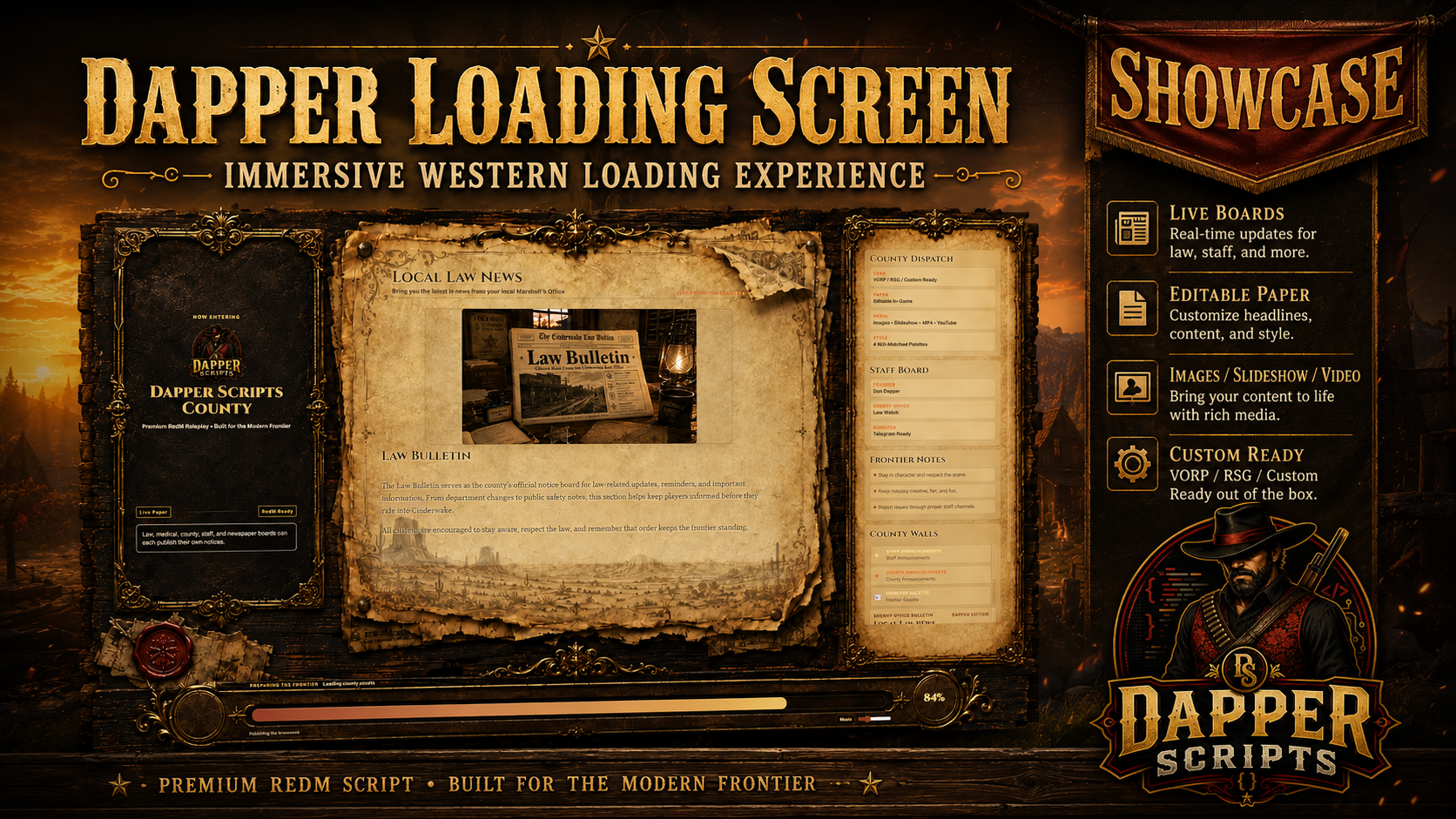 Dapper Loading Screen