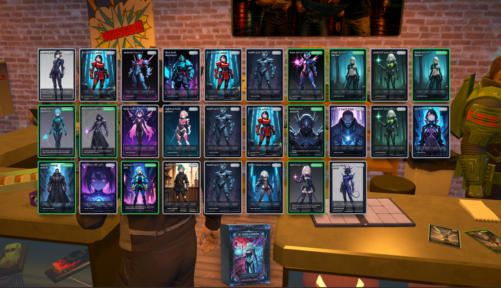 Jim G  Trading Cards