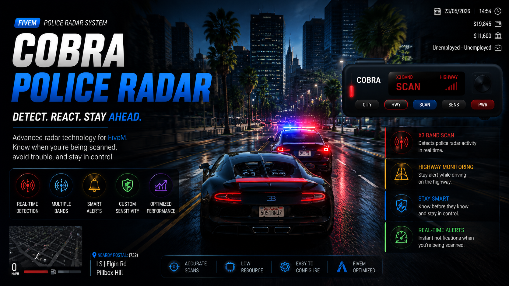 🚨COBRA Police Radar For Civilians 🚨