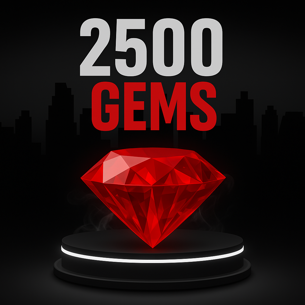 2500 GEMS