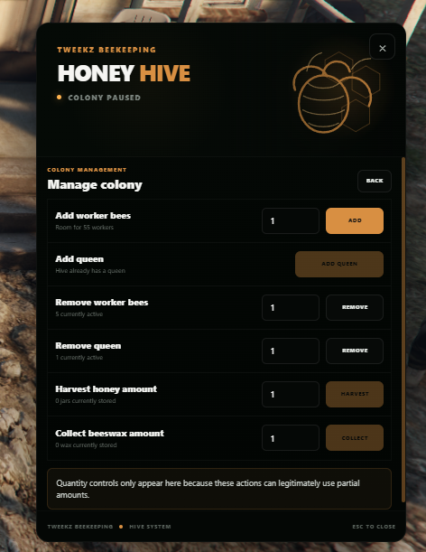 Beekeeping (Standalone)