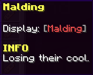 Malding Tag