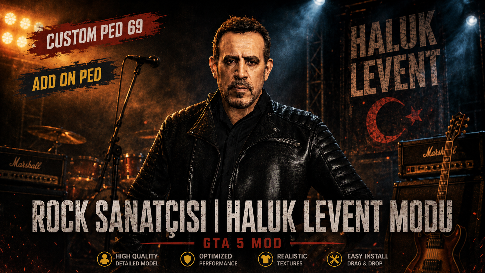 Haluk Levent | FiveM Custom Ped 69