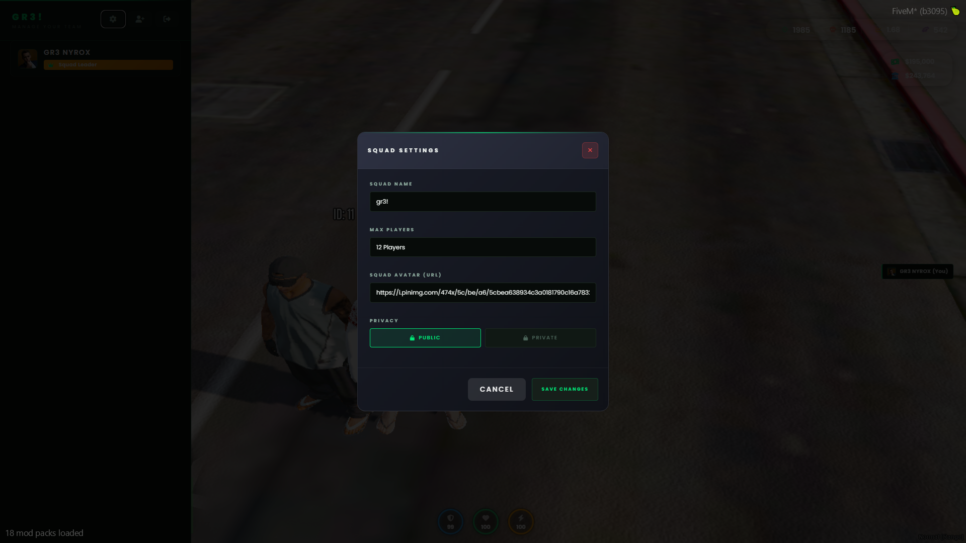 RD Squad System - Teams, UI, Discord Sync & Admin Panel