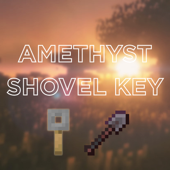Amethyst Shovel Key