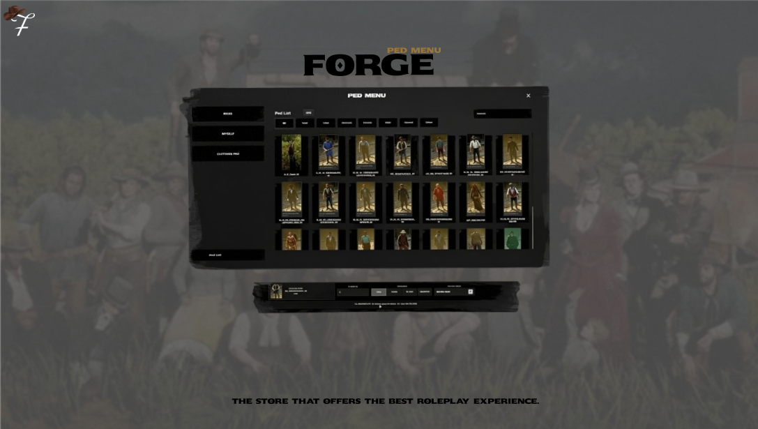 Forge WorkShop - Ped System