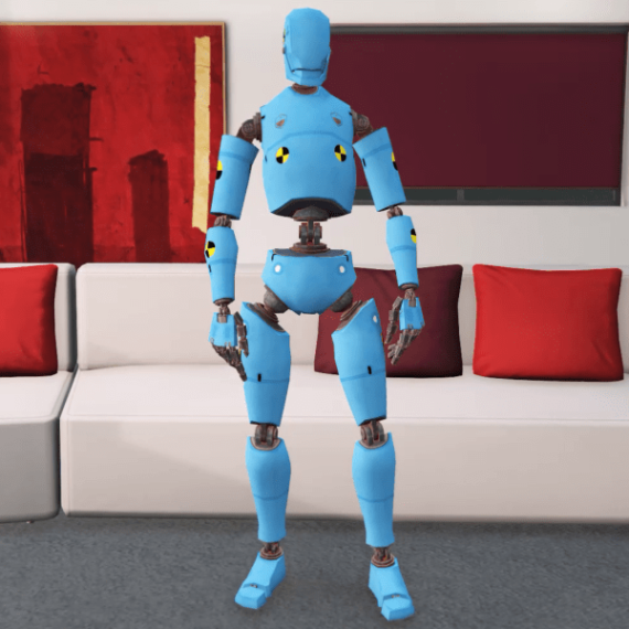 MultiColor Crash Dummy Ped