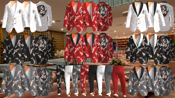 Koi Suits 1 (Male + Female)