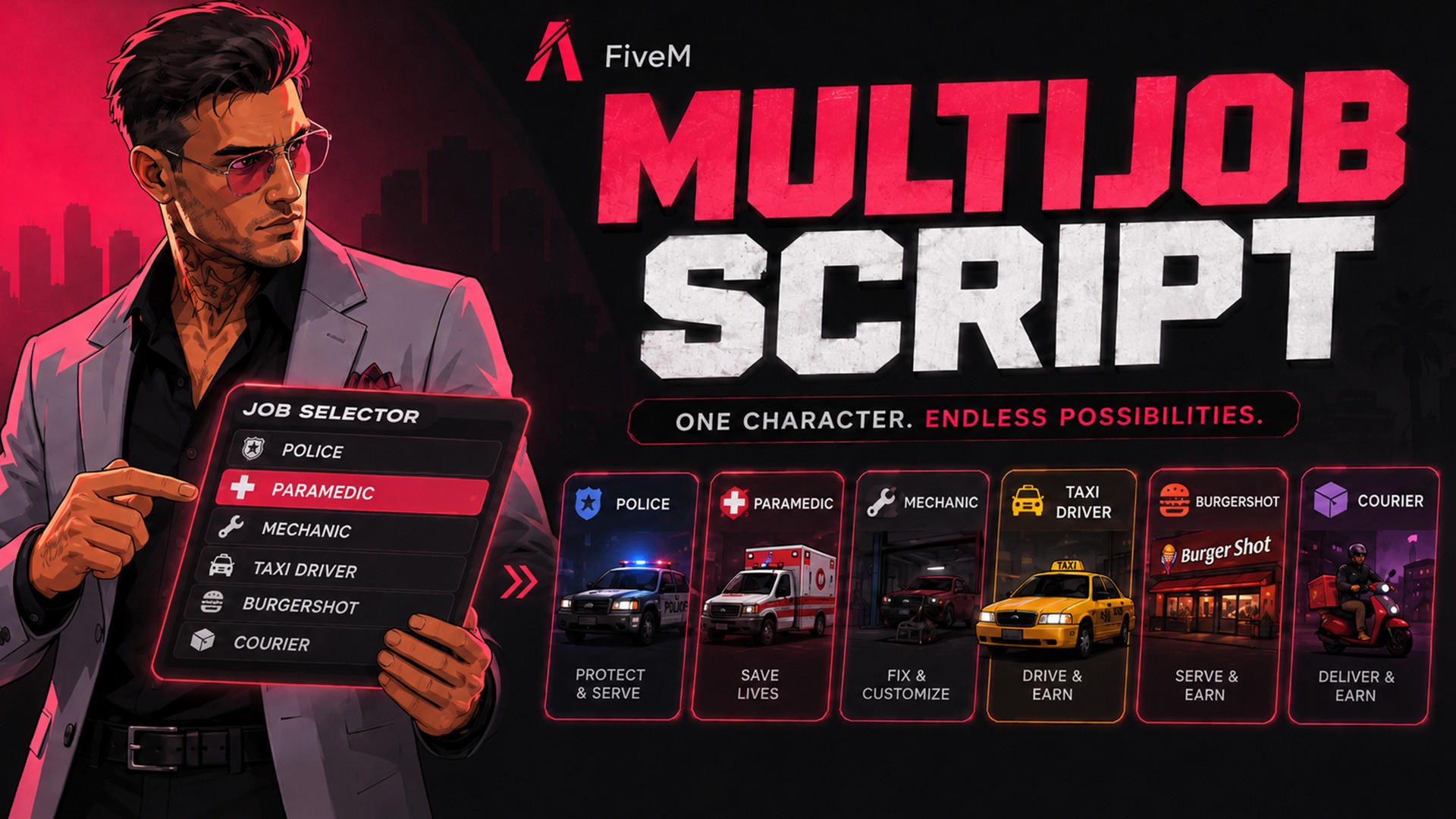 OneClub Multijob Script