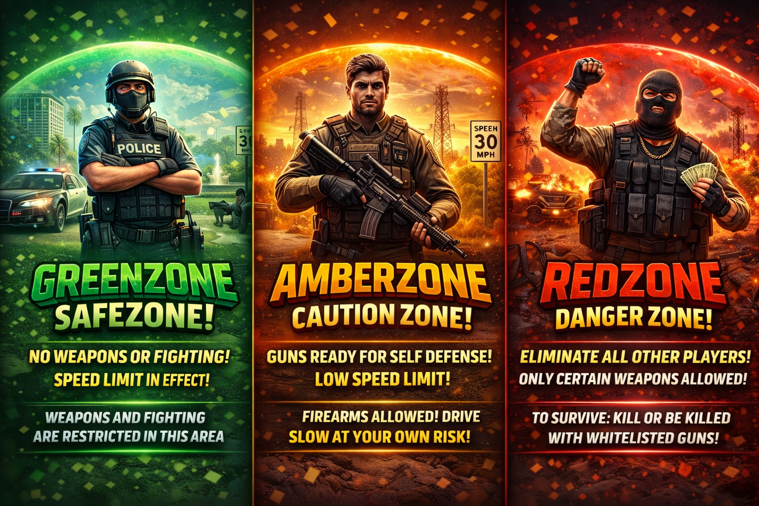 RPX Zones – Advanced PvP & Safezone System