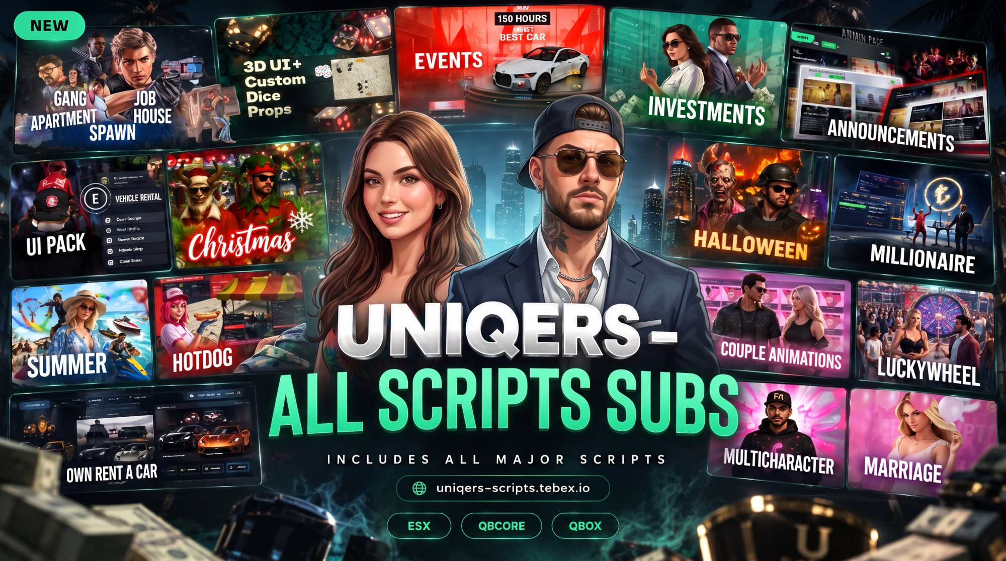 All Scripts subs