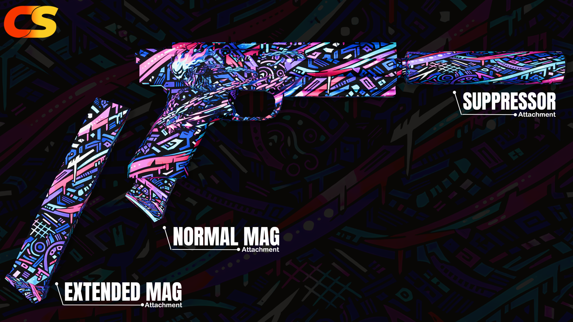 [NEON REAVER ( AP PISTOL )] OX-INVENTORY { WEAPON}