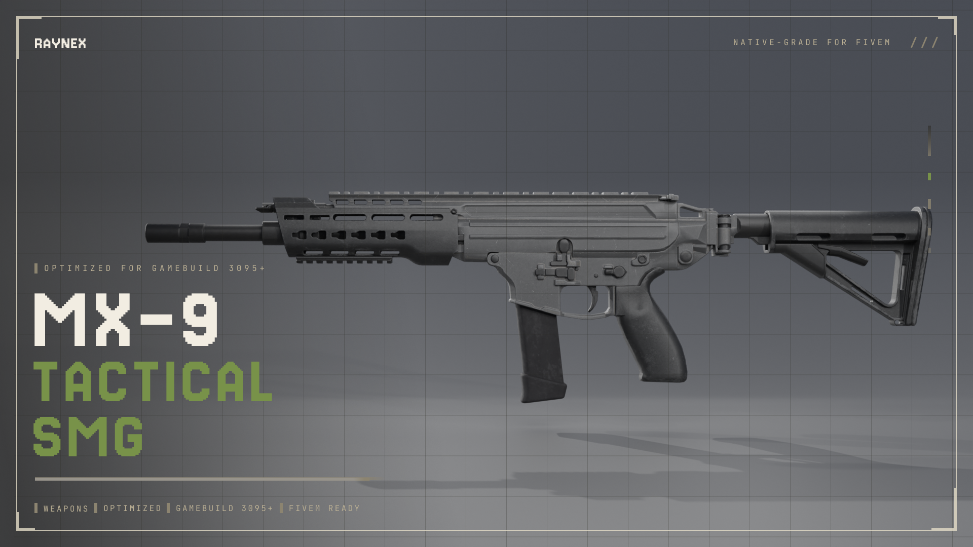 MX-9 Tactical SMG