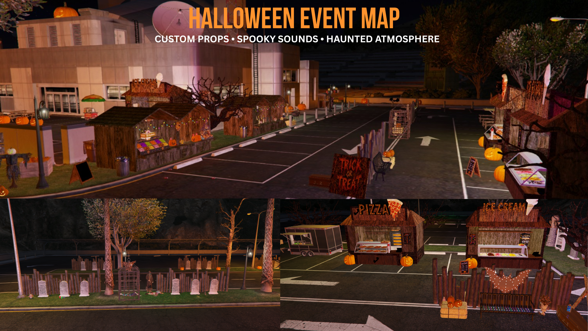 🎃 Halloween Event Map | Vinewood Bowl