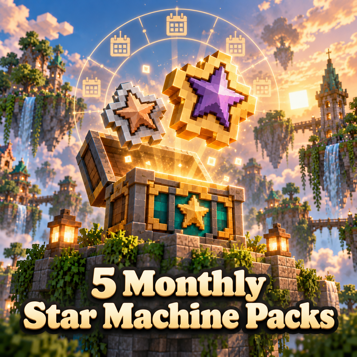 5 Monthly Star Machine Packs