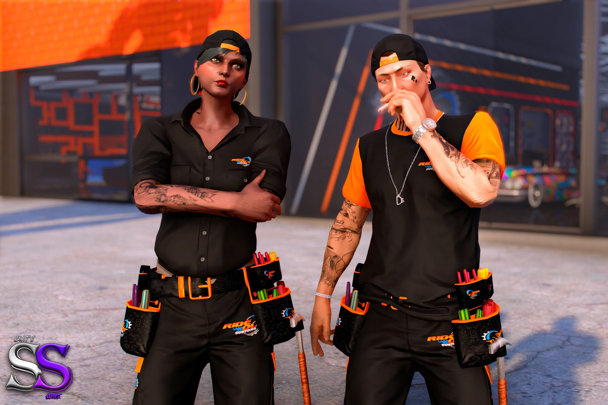 Ride Out Customs Mechanic Clothing Pack