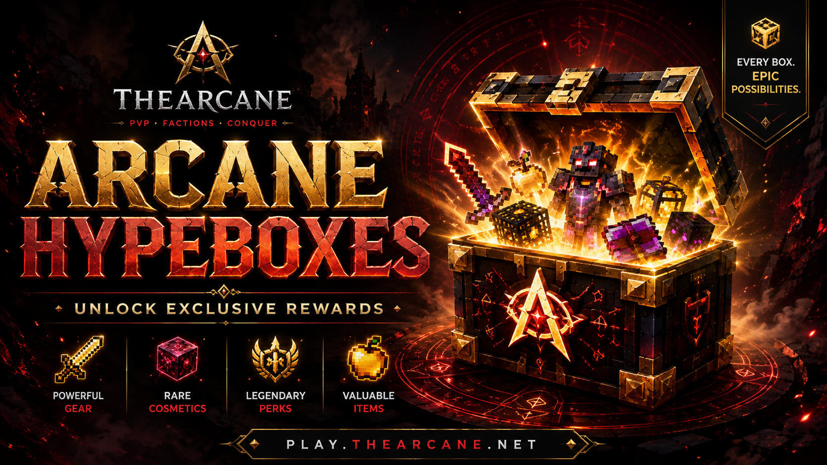 12x  Arcane HypeBox