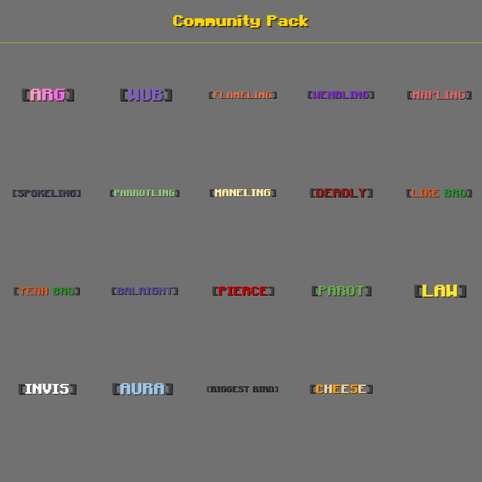 All OG Suffixes Bundle