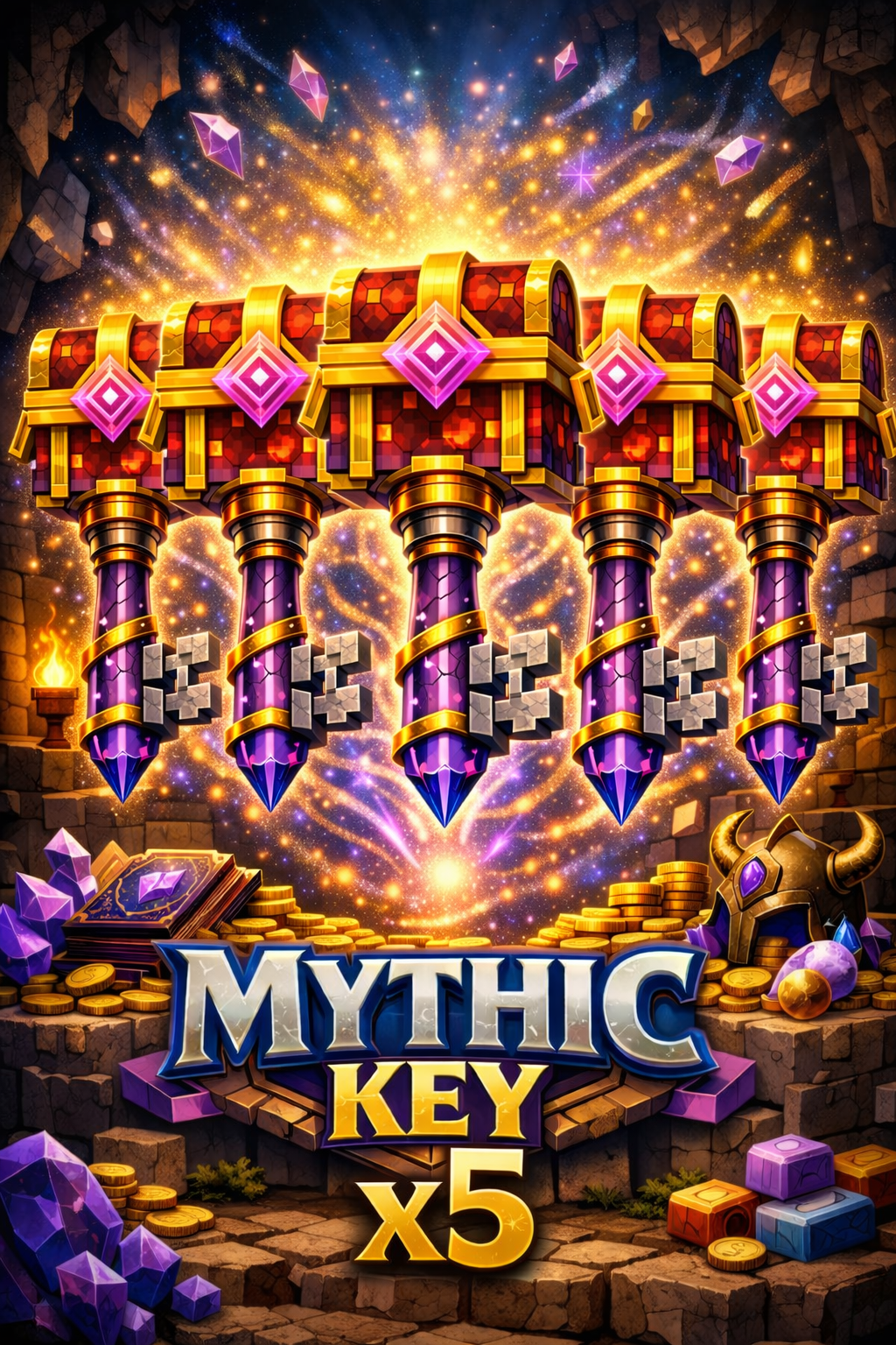 🔑 x5 Mythic Keys