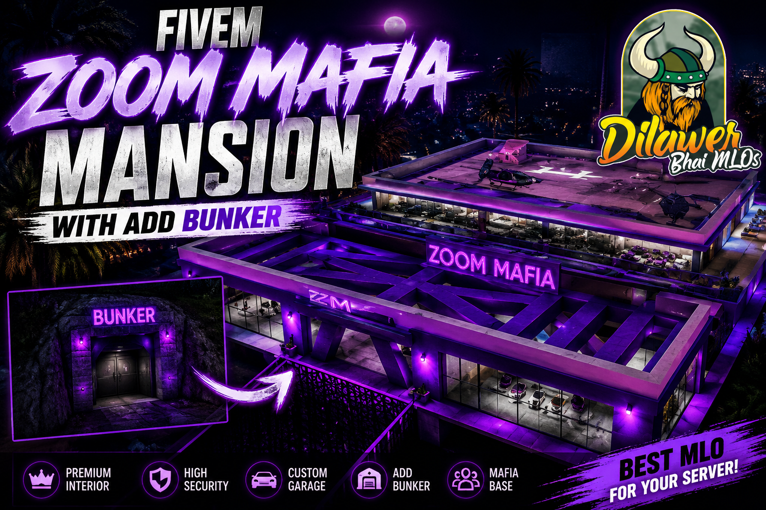 Fivem Zoom Mafia mansion