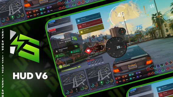 [HUD V6] ESCROW QBCORE ESX QBOX