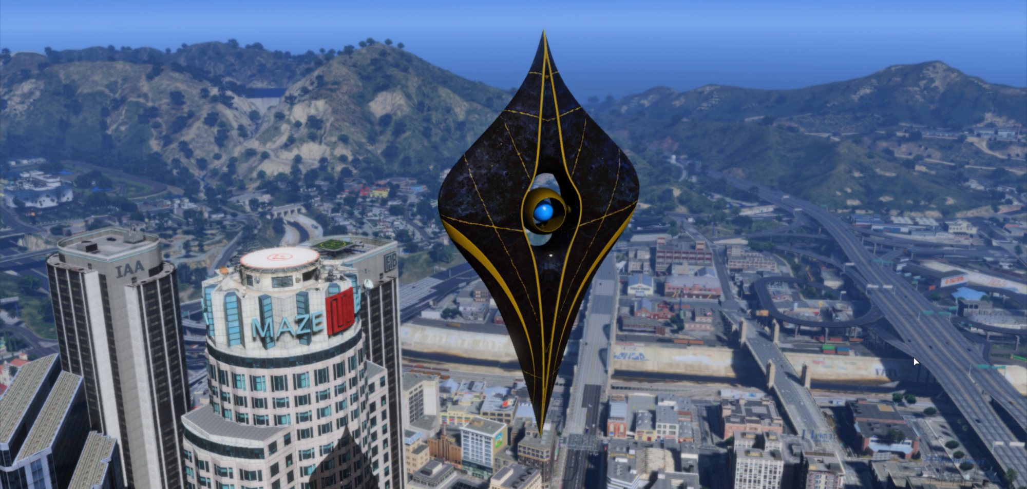 Alien Spaceship UFO - Eye of Chiliad