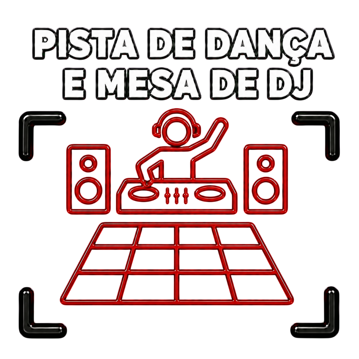Pista de Dança e Mesa de DJ