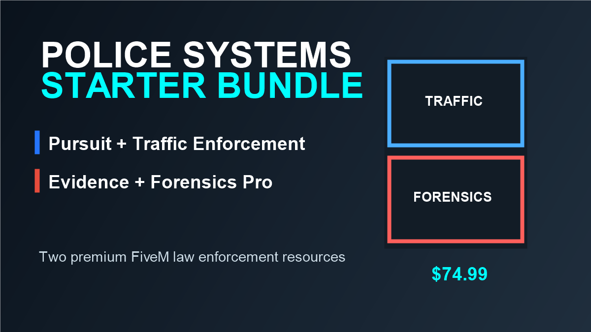 Police Systems Starter Bundle