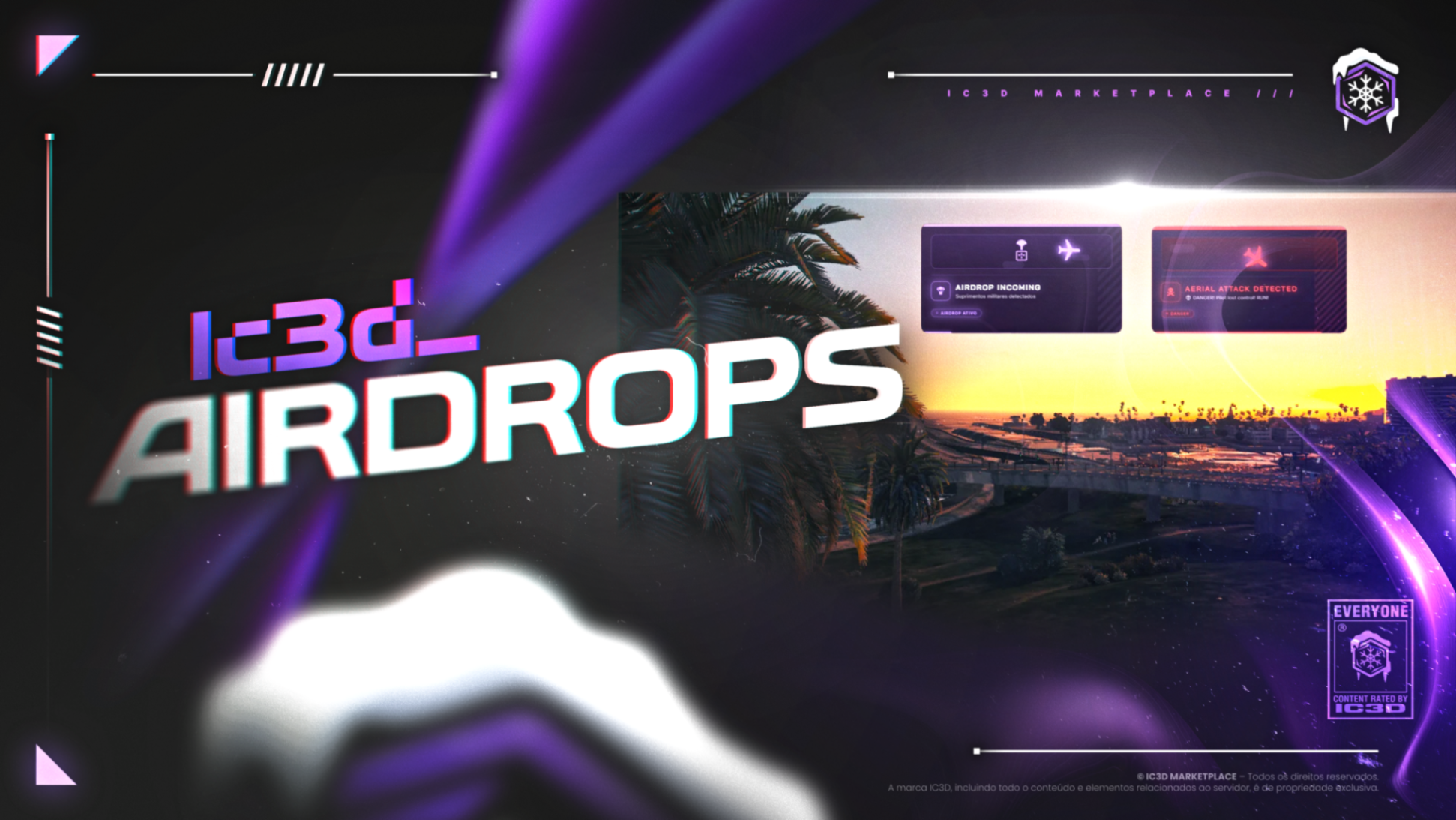 [Airdrops]ESX QBCORE QBOX ESCROW