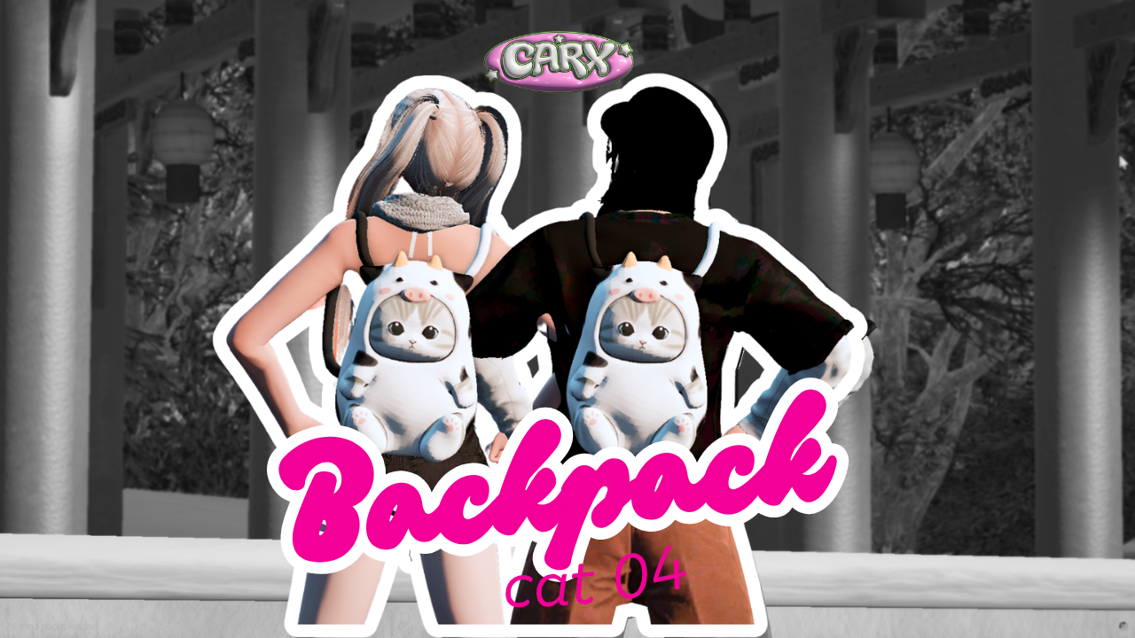 🐱 CAT BACKPACK PACK 4 [2.0]🐱