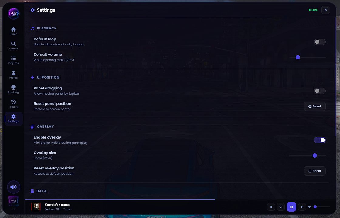 Music System Escrowed [ESX, QB, QBOX, STANDALONE]