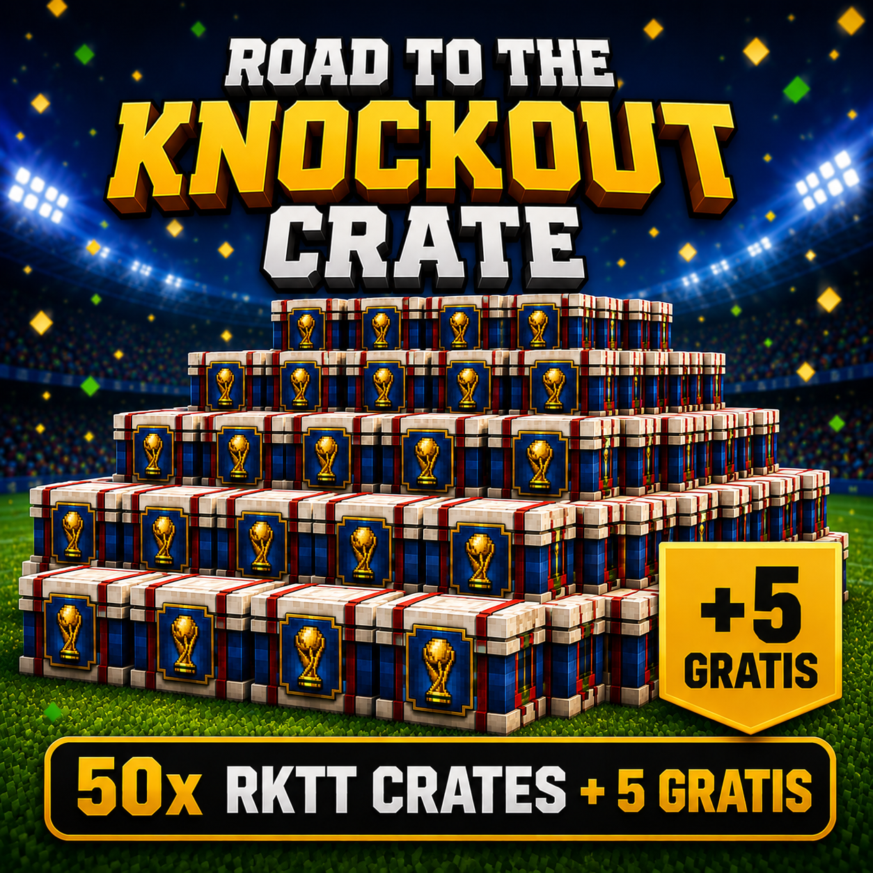 50x RKTT Crate + 5 gratis