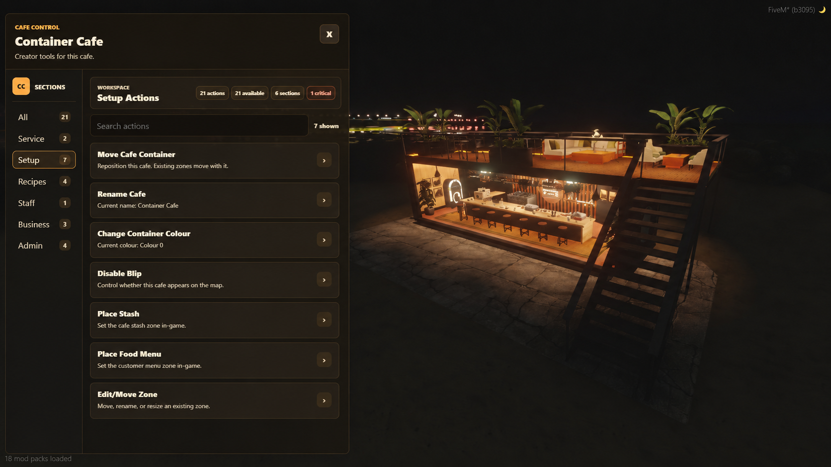 Cafe Creator