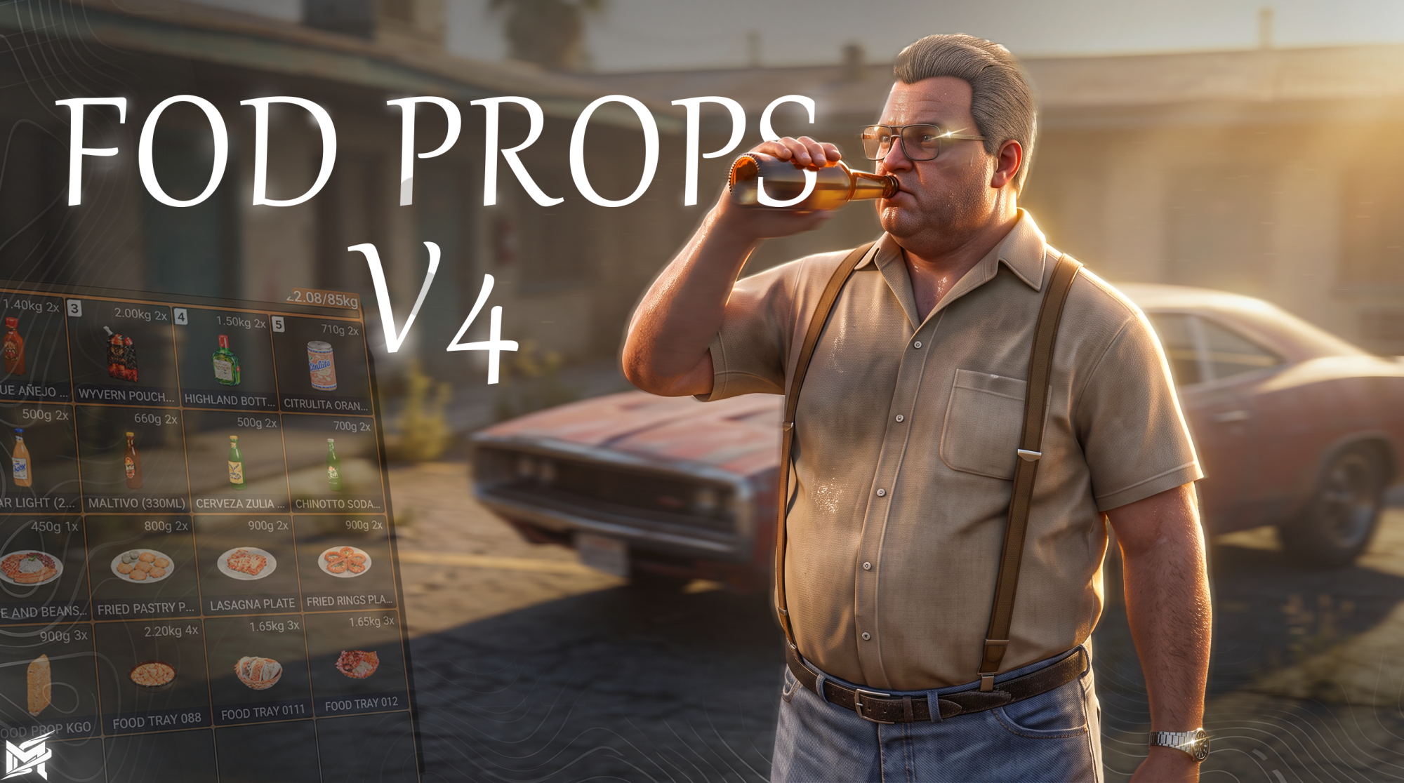 Food Props v4 + Anim