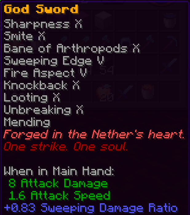 Custom Sword