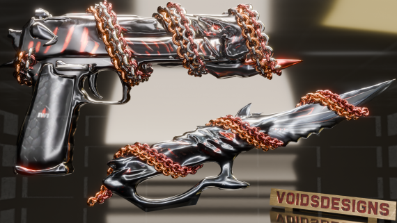 VoidsDesigns · CUSTOM WRAPPED SET