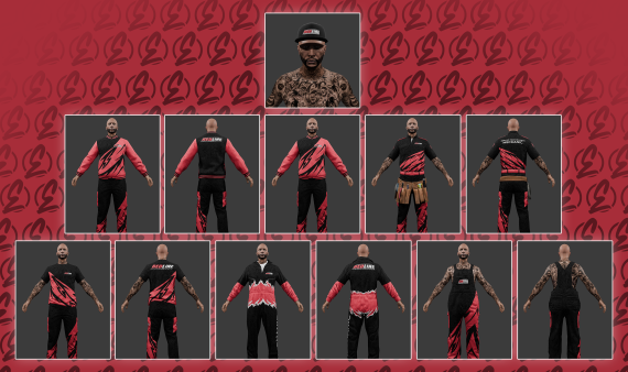 Redline Mechanic Clothes Pack ( Male & Female )