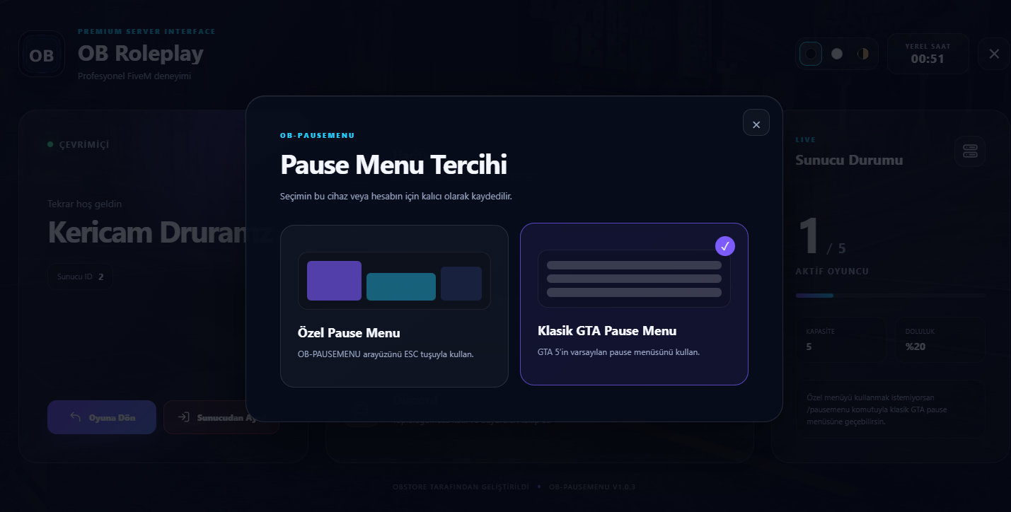 OB-PAUSEMENU | Escrow
