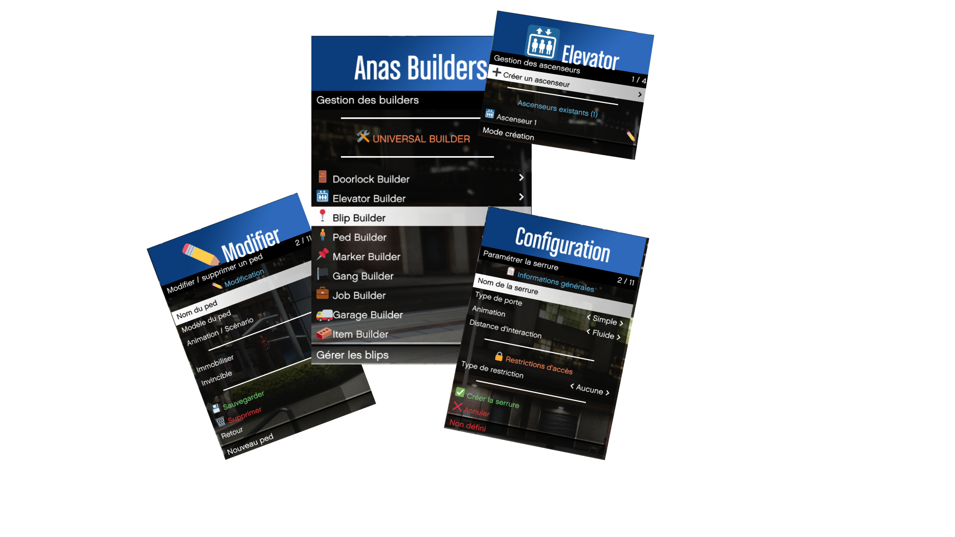 Menu Universal Builder
