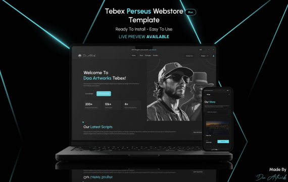 Perseus Webstore I Blue