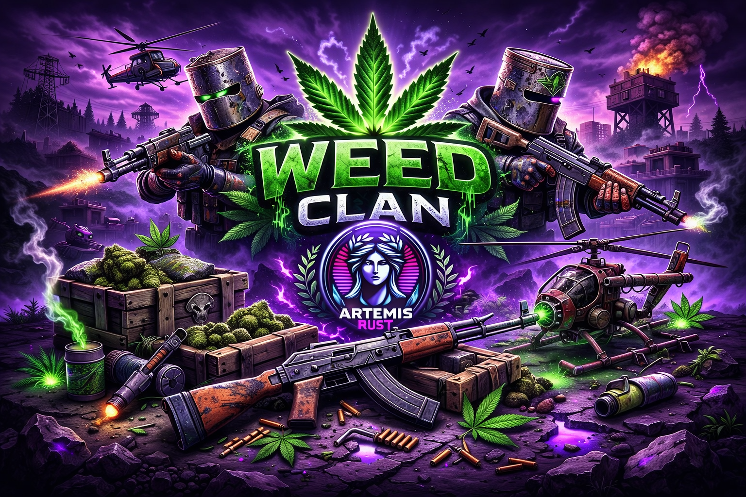 Midelite Supporter kit (WEED CLAN)