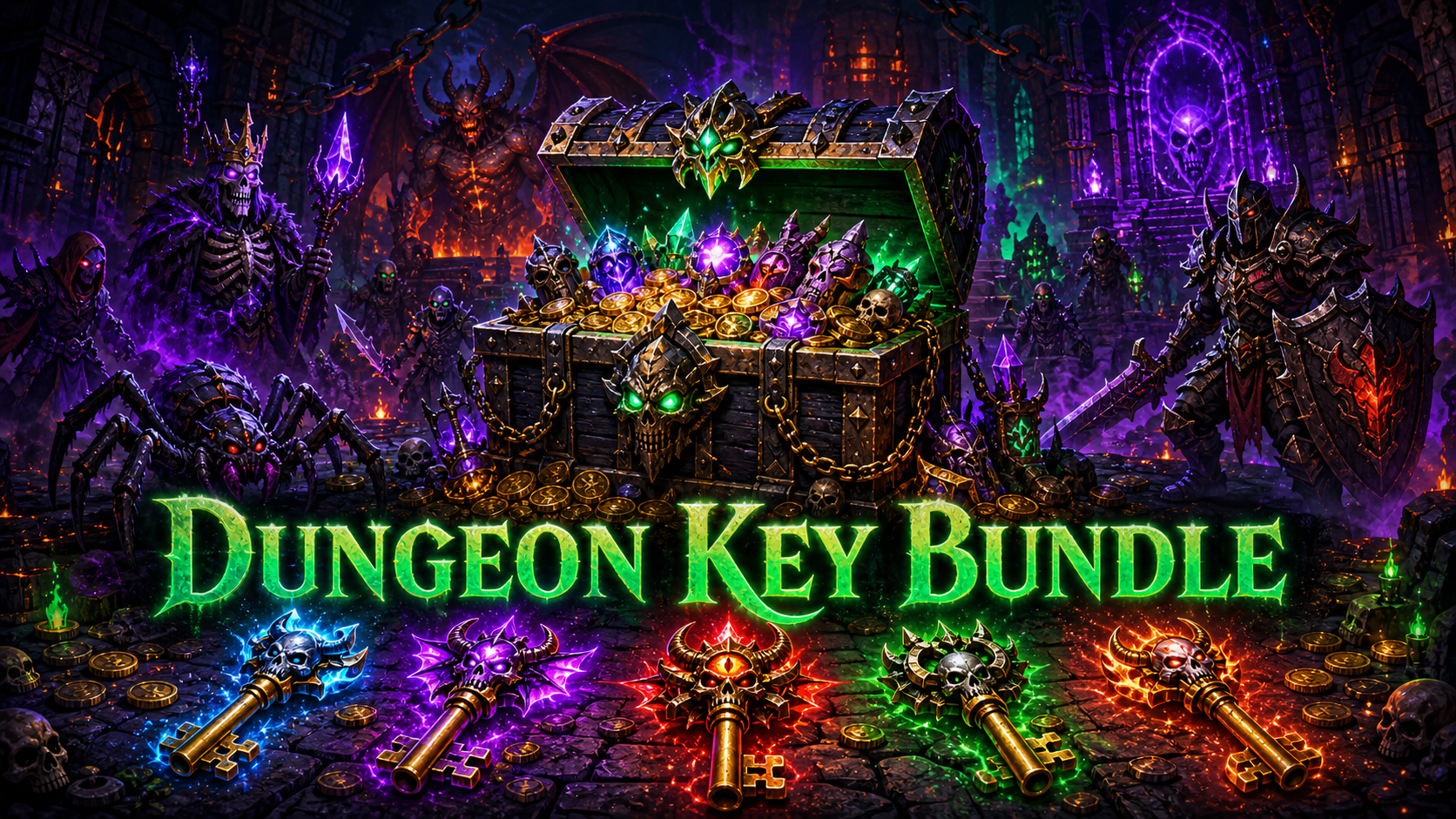 Dungeon Key Large Bundle