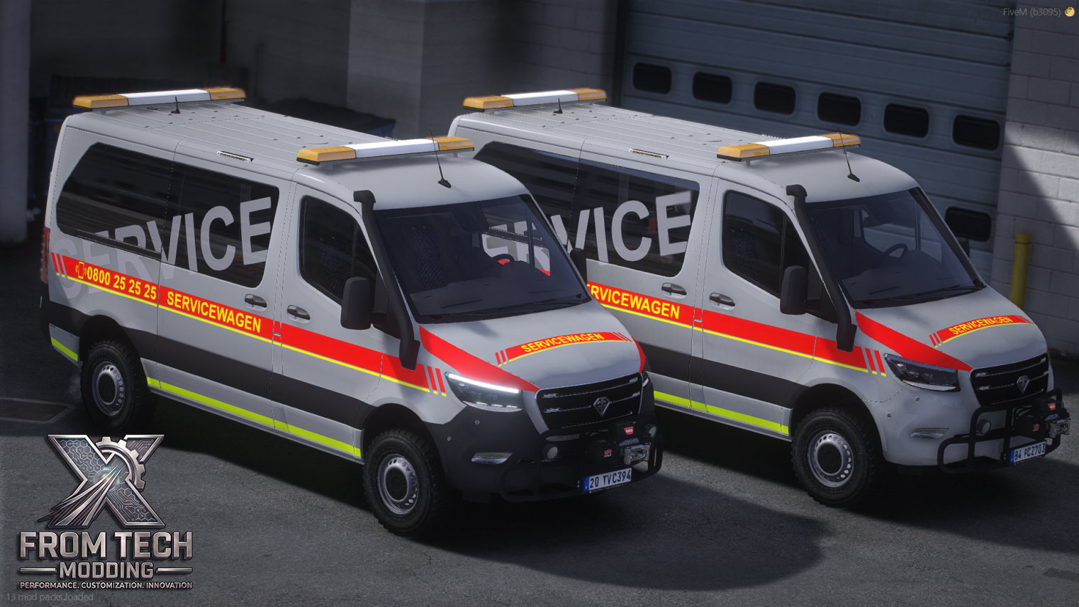 FTM Sprintey Servicefahrzeug LVV B1