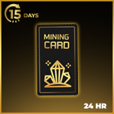 Mining Card 24 Hours (15 Days)